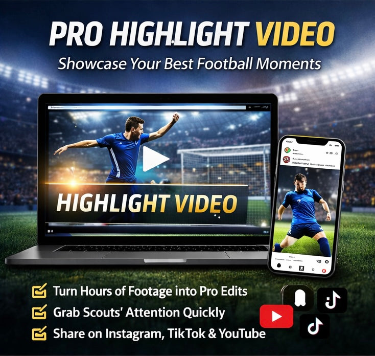 Pro Highlight Video — Showcase Your Best Football Moments