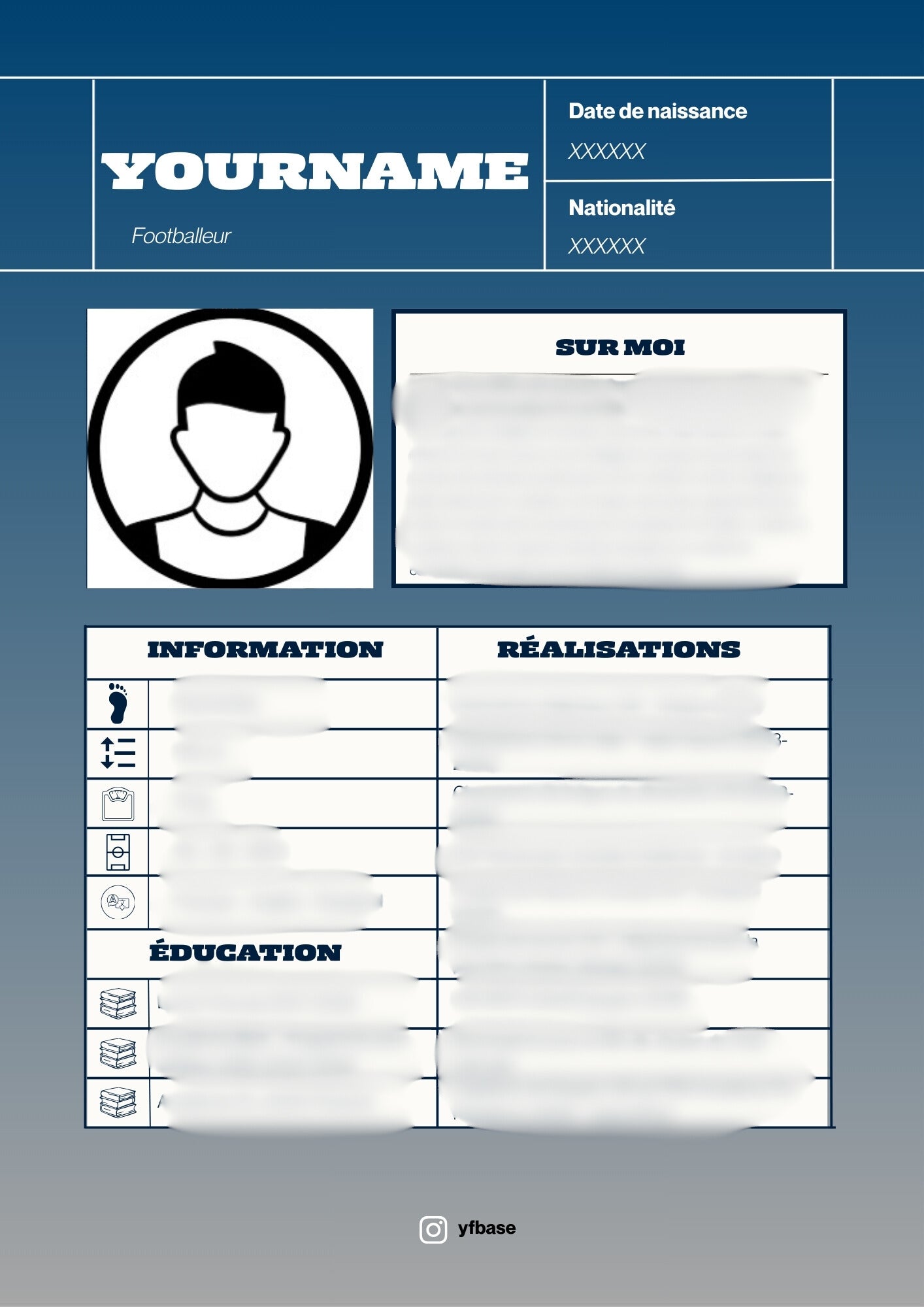 Football CV — Stand Out To Clubs & Scouts